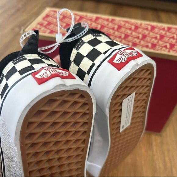 VANS knu checkerboard slip on shoes sneakers women’s 7 new - Picture 5 of 6